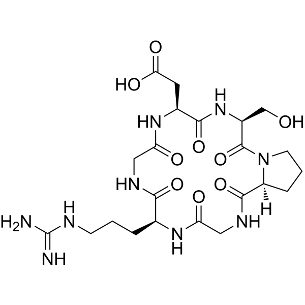 Cyclo(Gly-Arg-Gly-Asp-Ser-Pro) (c(GRGDSP)) 135432-37-0